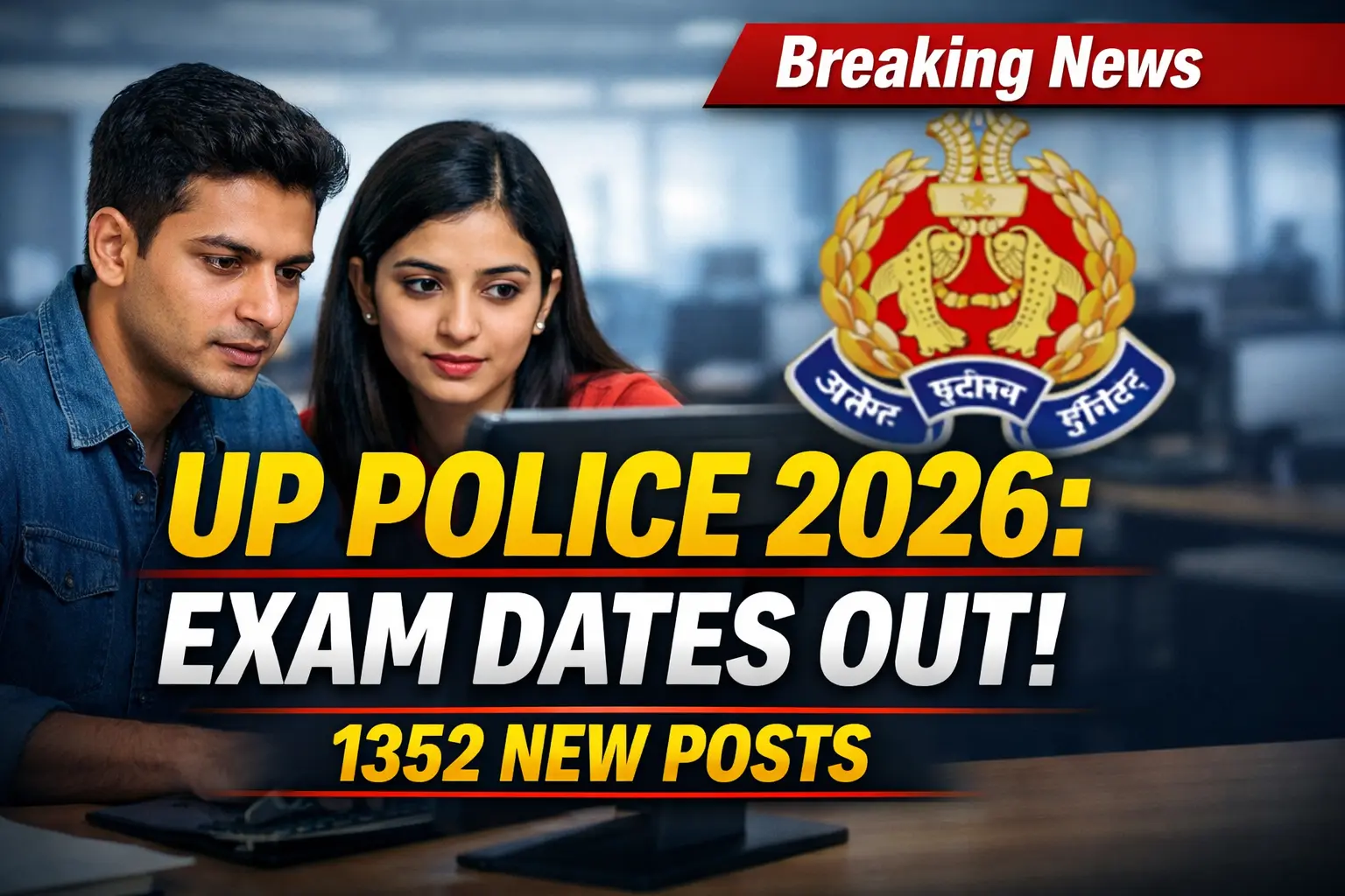 UP Police Computer Operator Exam 2026